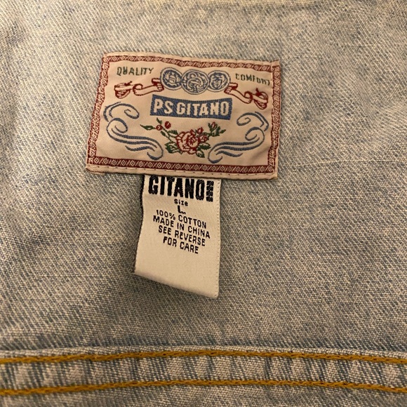 Vintage denim vest - Picture 4 of 4